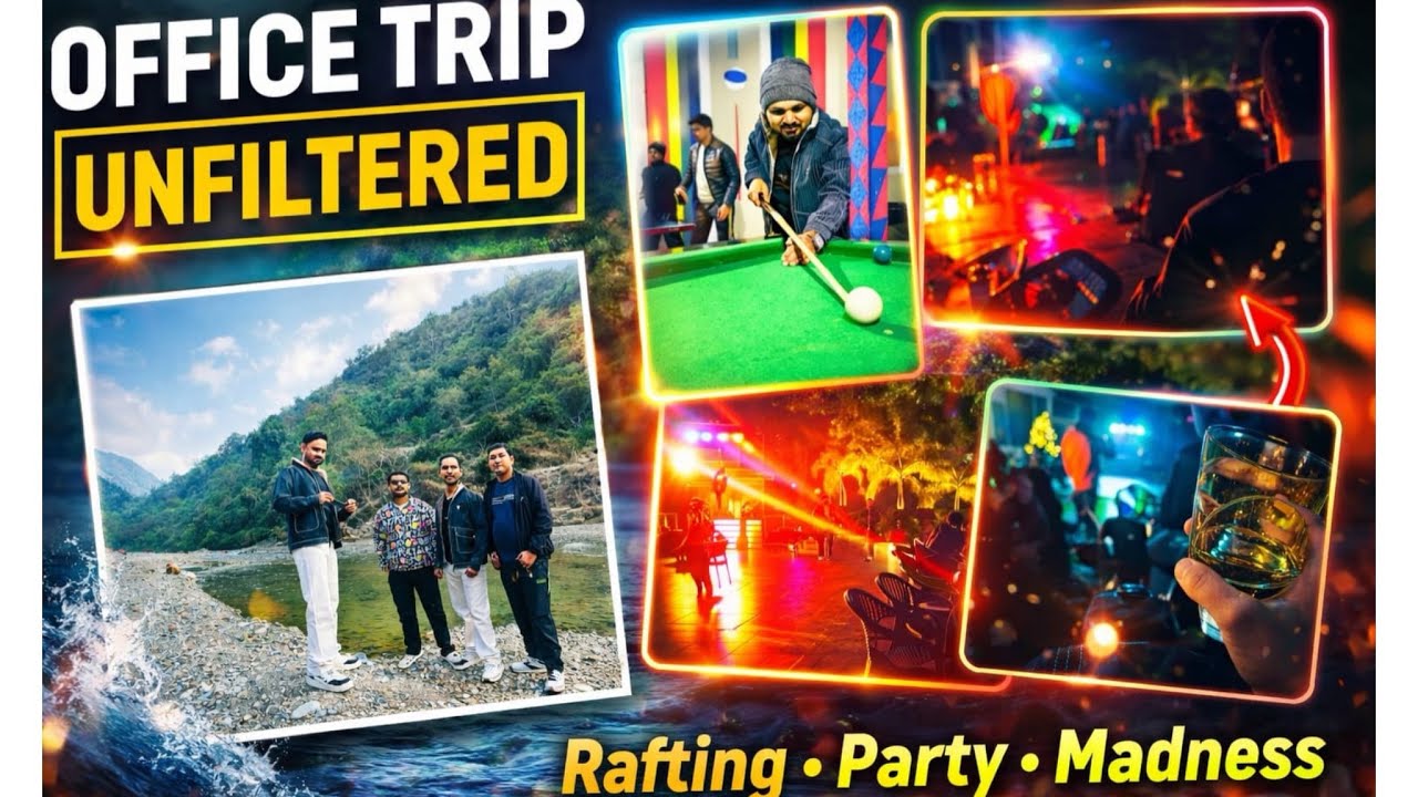 Rishikesh Trip//Fun Activity//Playing Games//Night party 🥳 enjoying #rishikesh #funactivities #dance