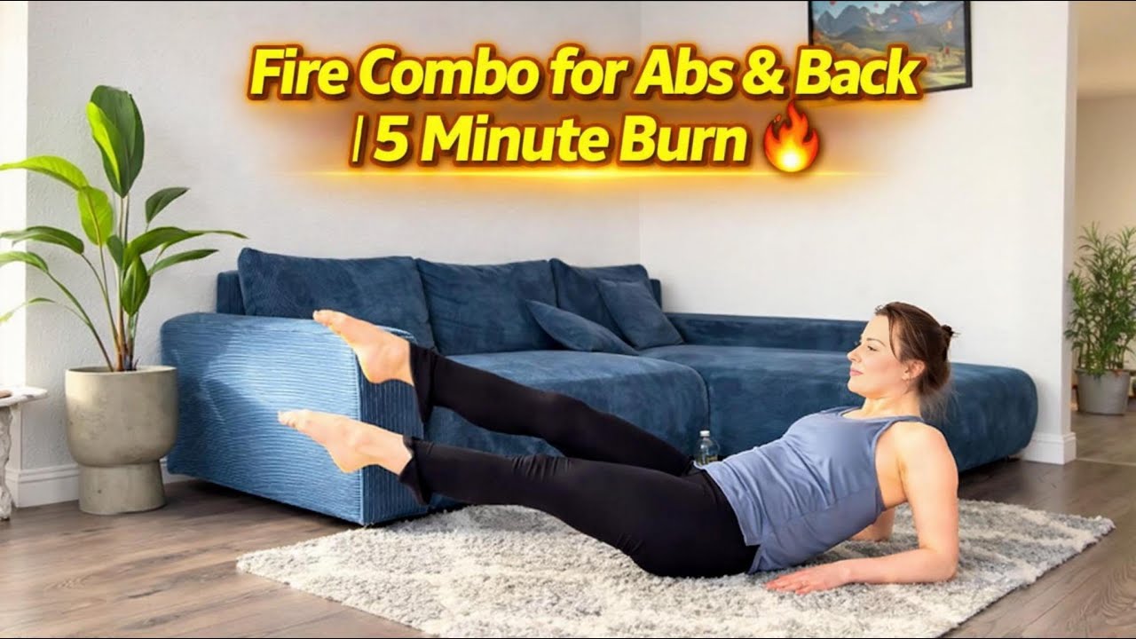 Abs & Back on Fire in Just 5 Minutes | Abs & Back Workout You’ll Feel Immediately