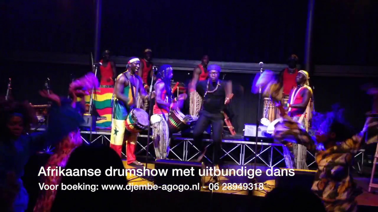 Drumshow Djembe AGOGO