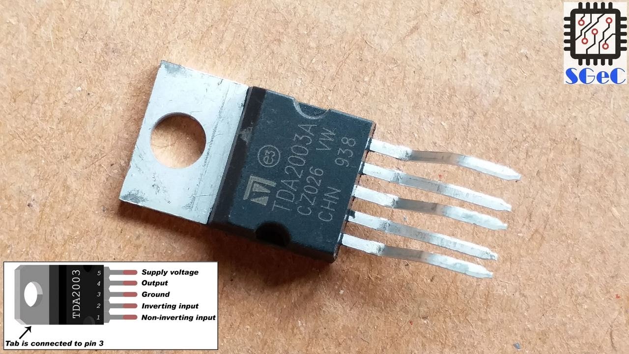 [SGeC] TDA2003A 10W Car Radio Audio Amplifier