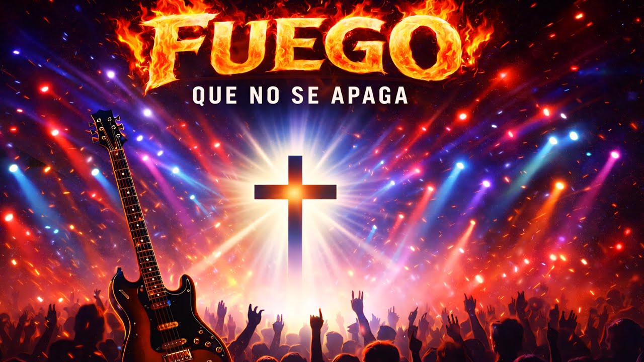 Fuego que no se apaga #christianrock #cristiana #musica #fuego 
