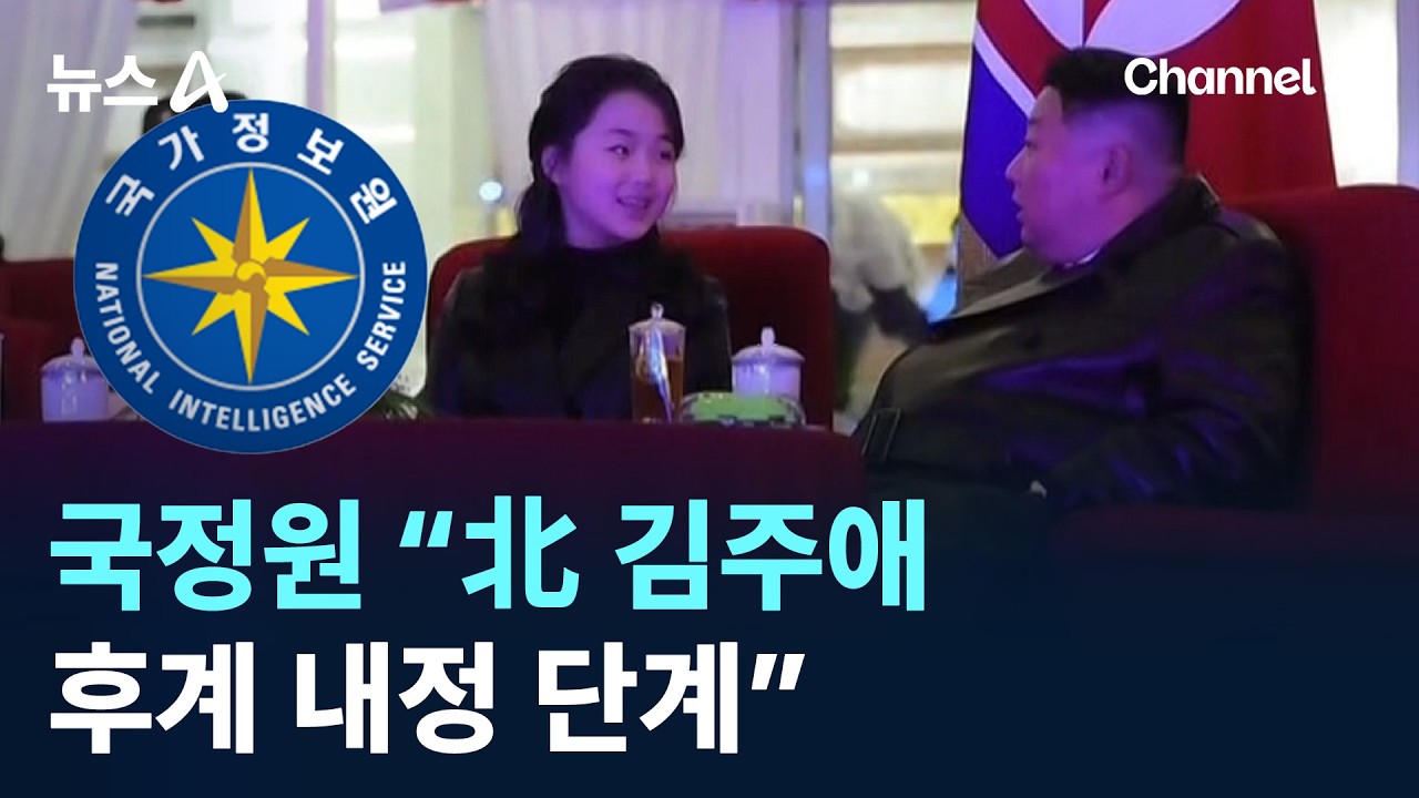 국정원 “北 김주애, 후계 내정 단계” / 채널A / 뉴스A