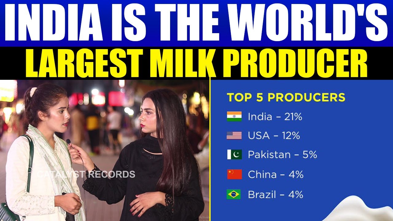 India is the World's Largest Milk Producer - Pakistani Public Reaction