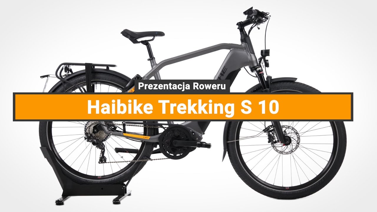 Rower Trekkingowy Haibike Trekking S 10 45kmh - Prezentacja roweru