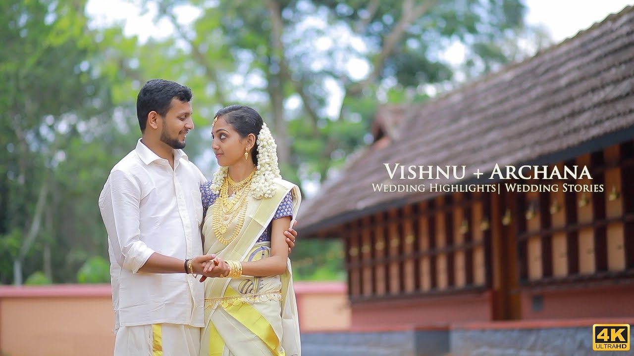 Best Kerala Hindu Wedding Highlights 2020 | Vishnu + Archana | Wedink Stories | 4K
