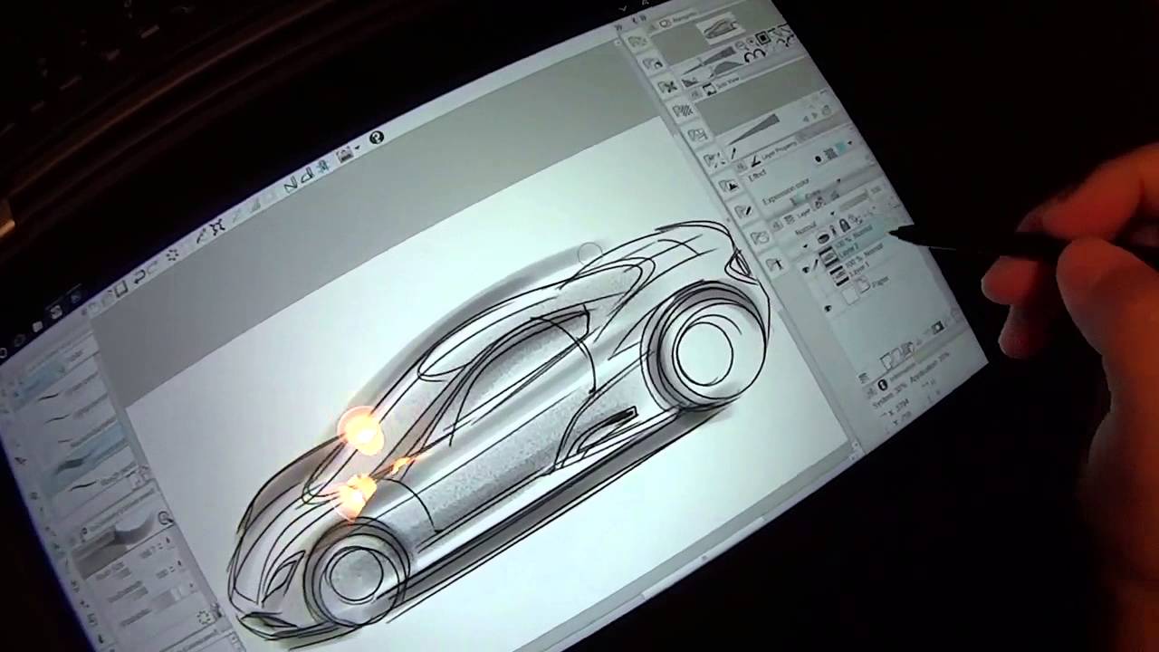Lenovo Thinkpad Yoga 14 6th gen Core CPU quick sketch test