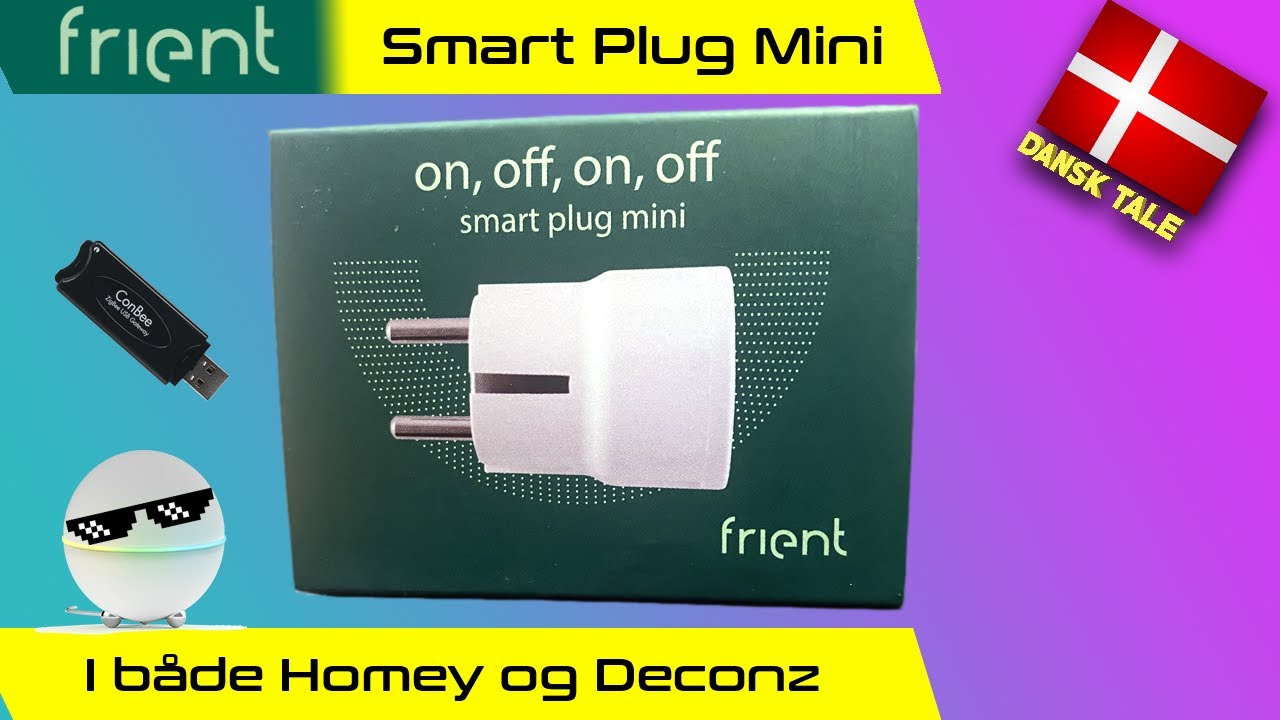 Frient Smart Plug Mini - lille smartplug med strømmåling