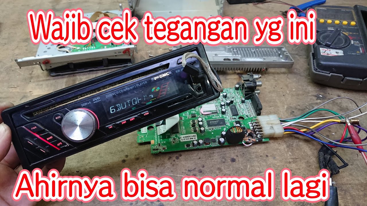 Cara servis Dvd mobil mati total - GMC BM 305