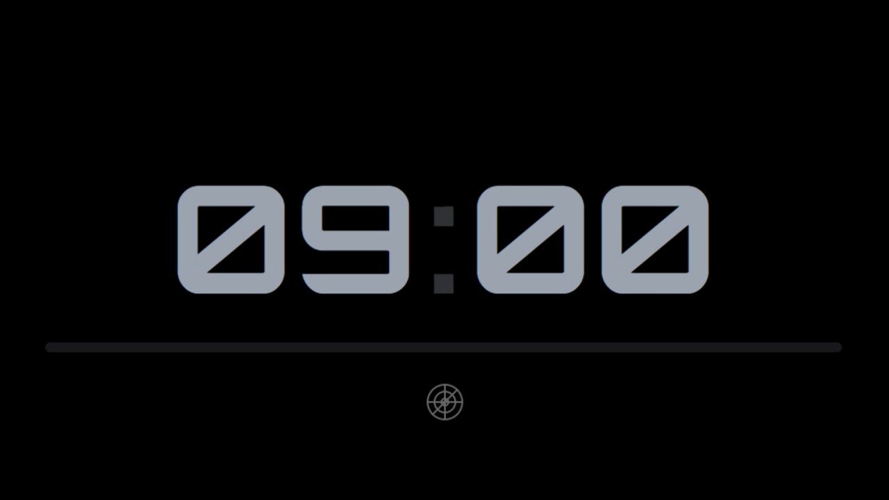 9 Minute Timer 🔫 Sonar Radar