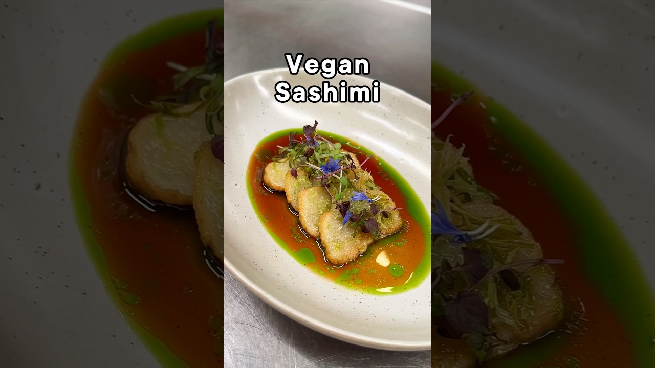 Vegan Sashimi 🍣 Get the Recipes on @gronda