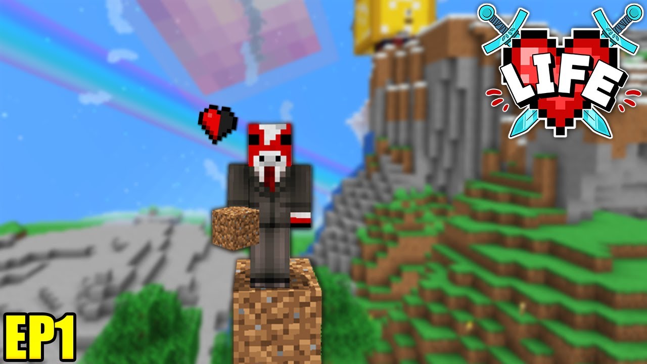 Minecraft X Life SMP Ep1 - you start with ONLY 1 heart!
