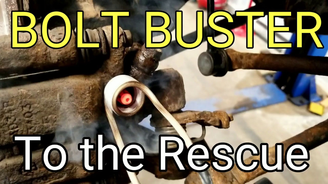 Bolt Buster makes quick work out of rusted brake bleeder stems