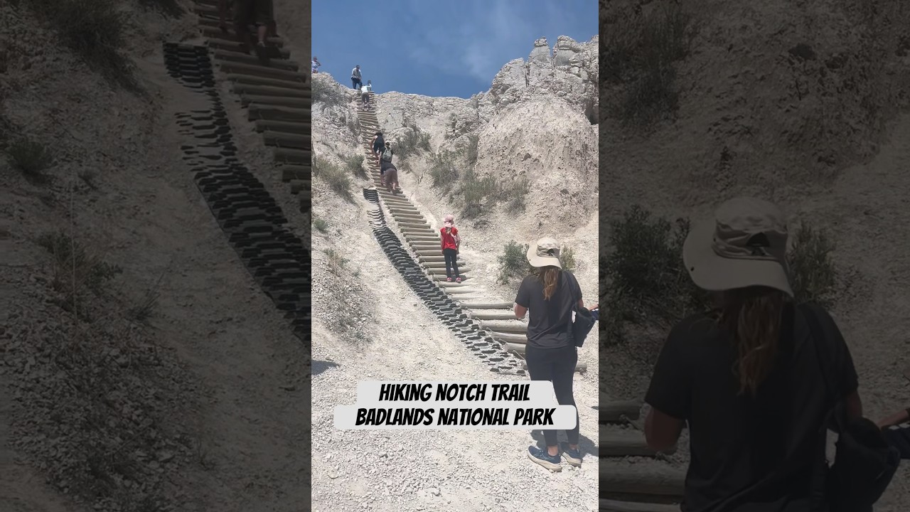 Notch and Window Trail - Badlands National Park