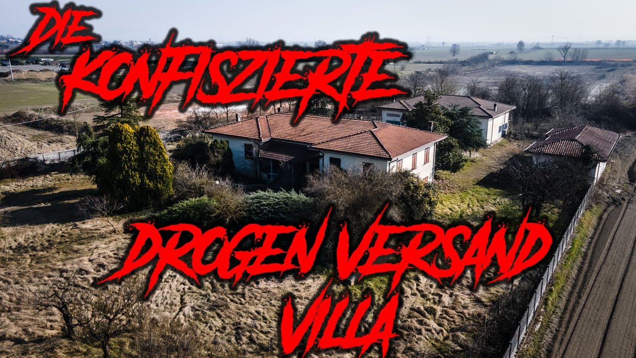 Die Beschlagnahmte Drogen - Versand  - Villa der Mafia in Norditalien l Achtung Mafia inside Italia