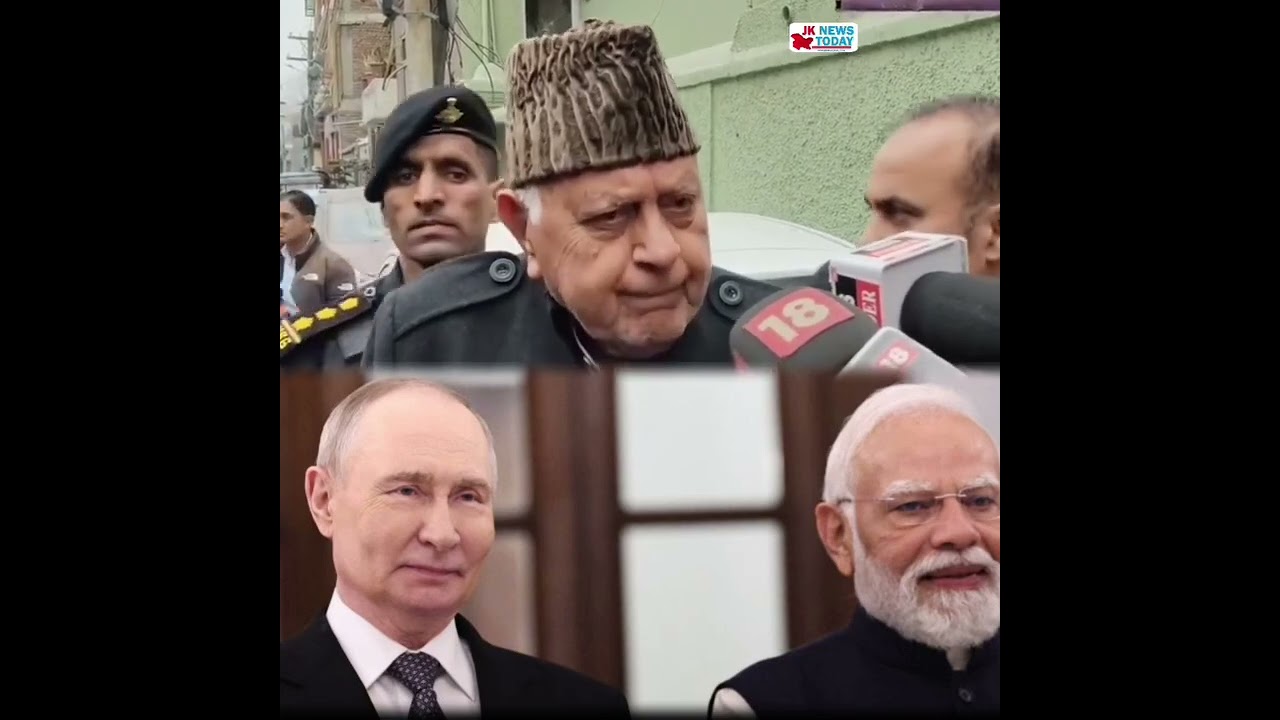 India Is Sovereign, No One Should Dictate Us: Farooq Abdullah | JK News Today