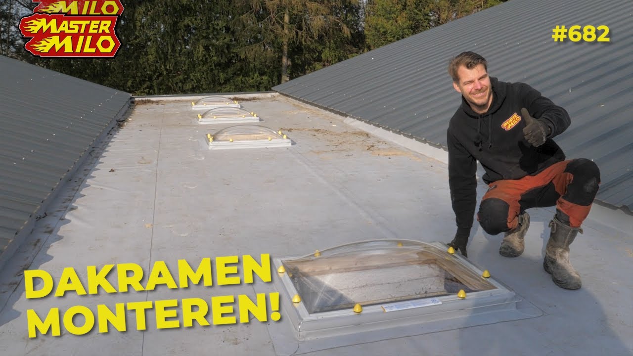 DAKRAMEN monteren & persluchtsysteem uitbreiden! #682