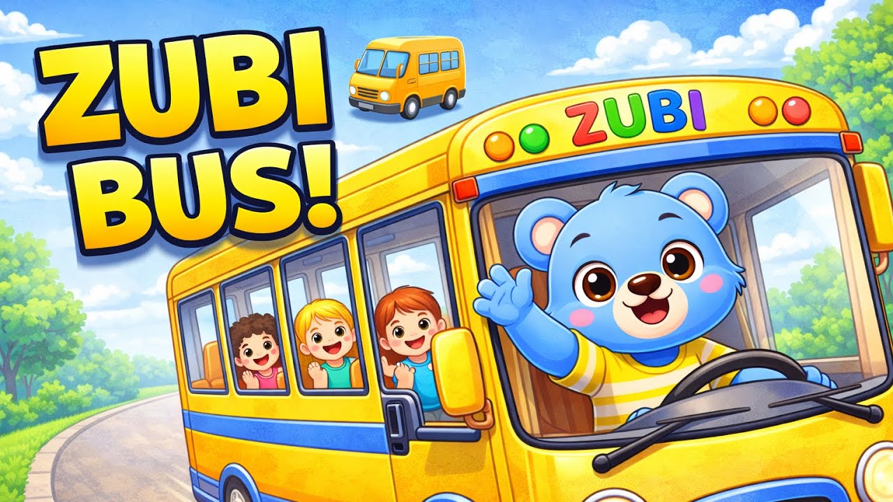 Il Bus di Zubi 🚌 | Zu Zu Zu | Canzone per Bambini