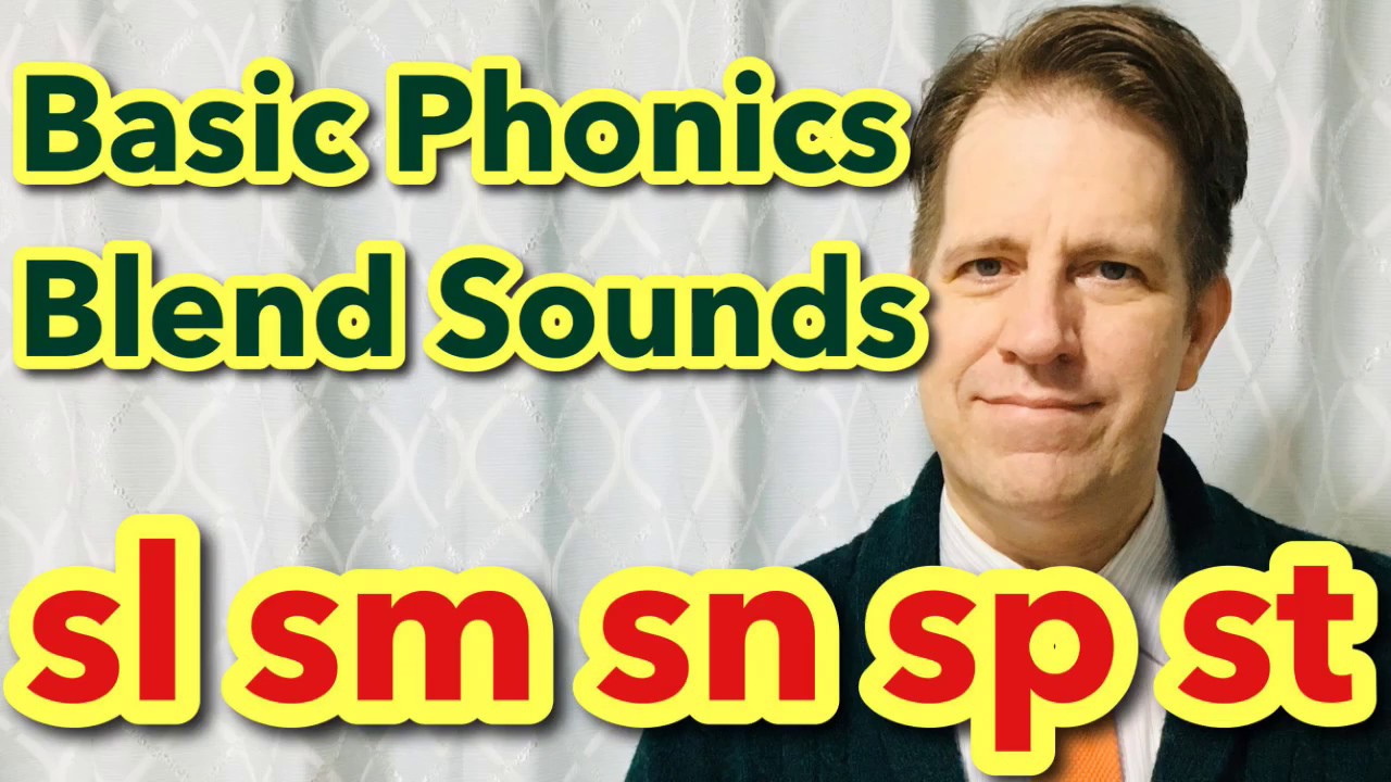 Phonics 2 Letter Words - sl sm sn sp st - American English Pronunciation Practice (New Version)
