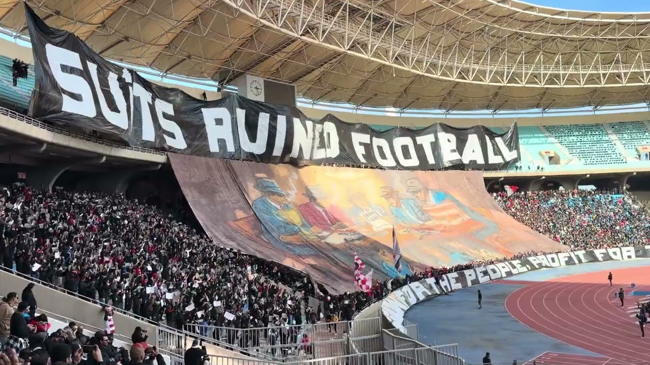 دخلة النادي الافريقي CA vs ESS ديما حاضرين 💪🔥