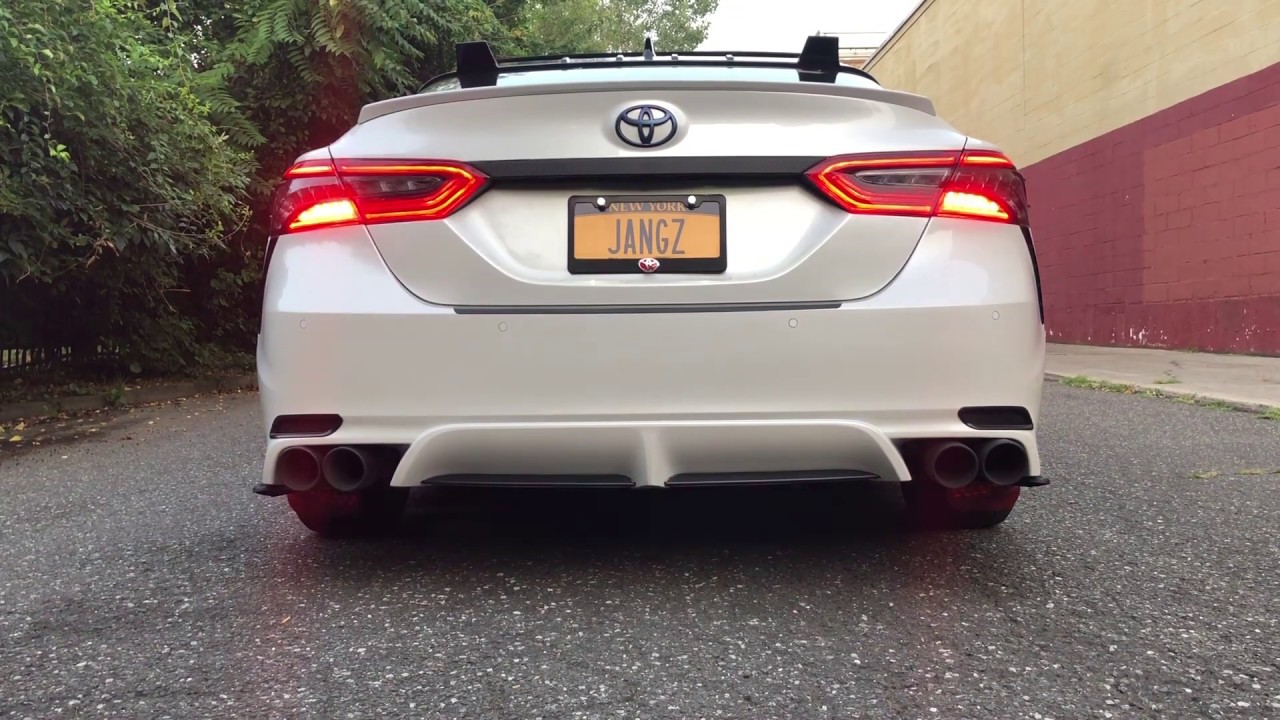 2018 Camry Custom Exhaust (Best sounding 18' Cam) Part 2!!!