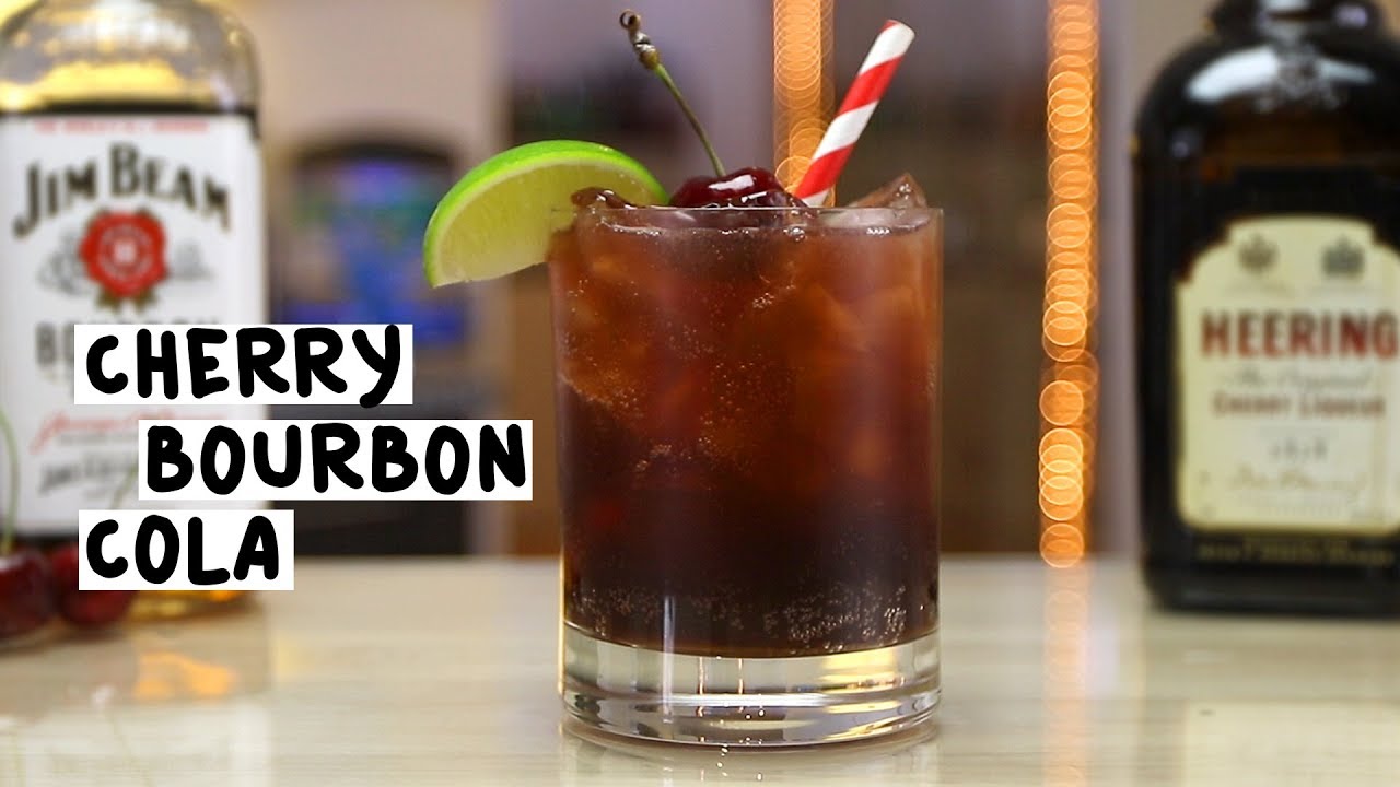 Cherry Bourbon and Cola - Tipsy Bartender