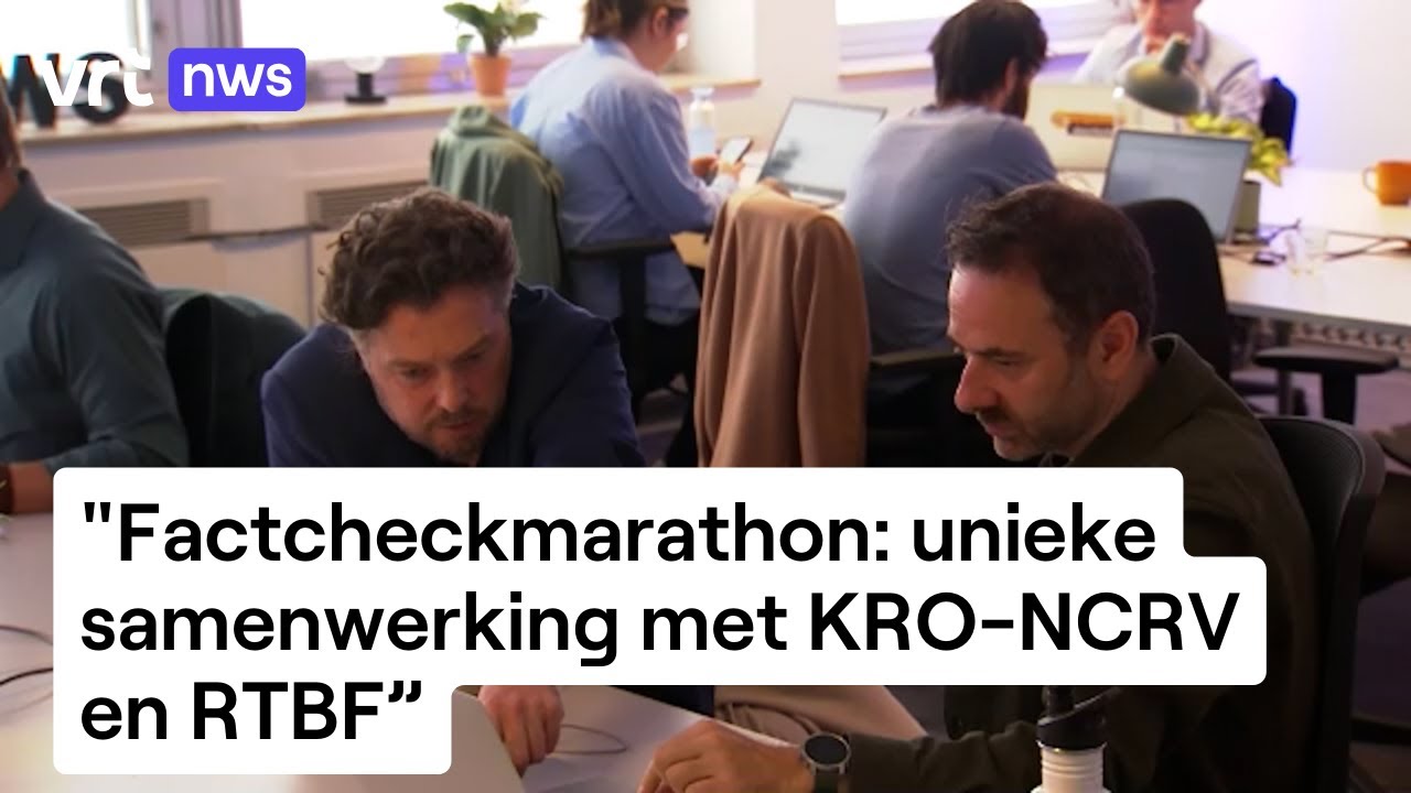 VRT NWS werkt samen met de redacties uit Franstalig België en Nederland