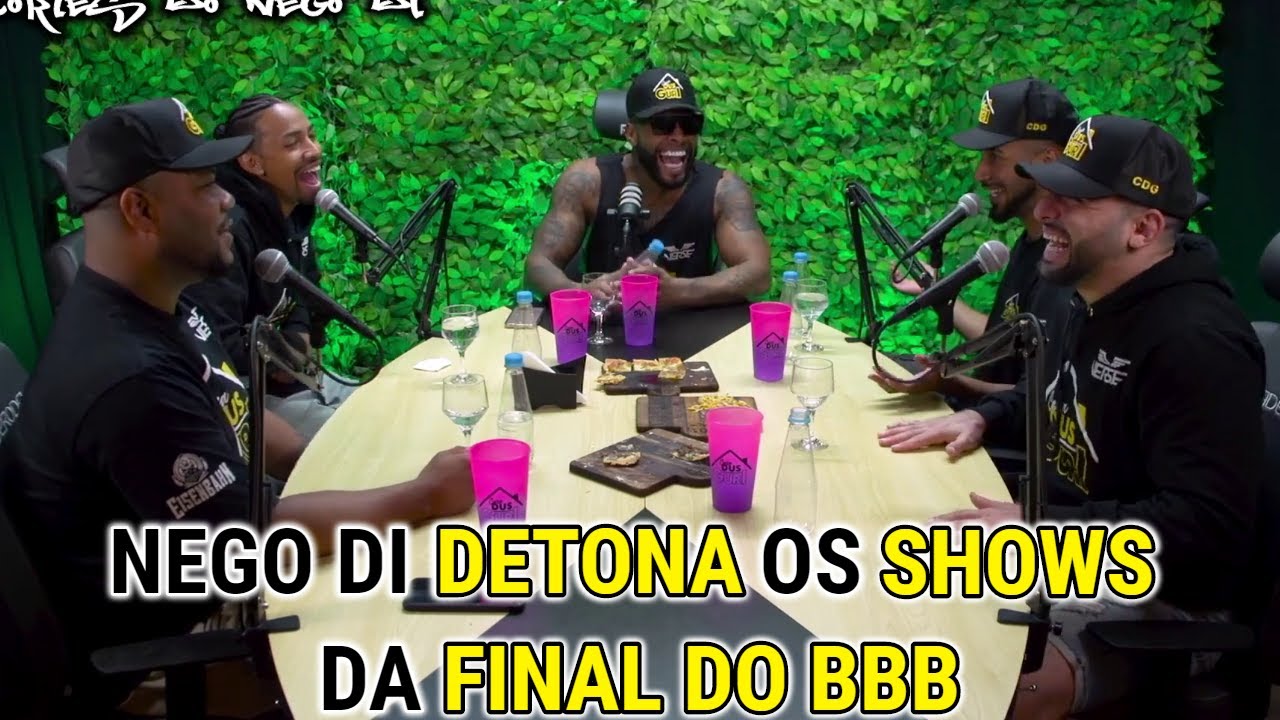 NEGO DI DETONA OS SHOWS DA FINAL DO BBB E FALA SOBRE A VITÓRIA DO ARTHUR | CORTES DO NEGO DI