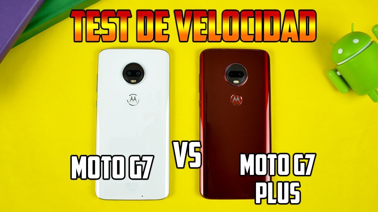 Moto G7 Plus Vs Moto G7 | Test de Velocidad y Rendimiento | Tecnocat
