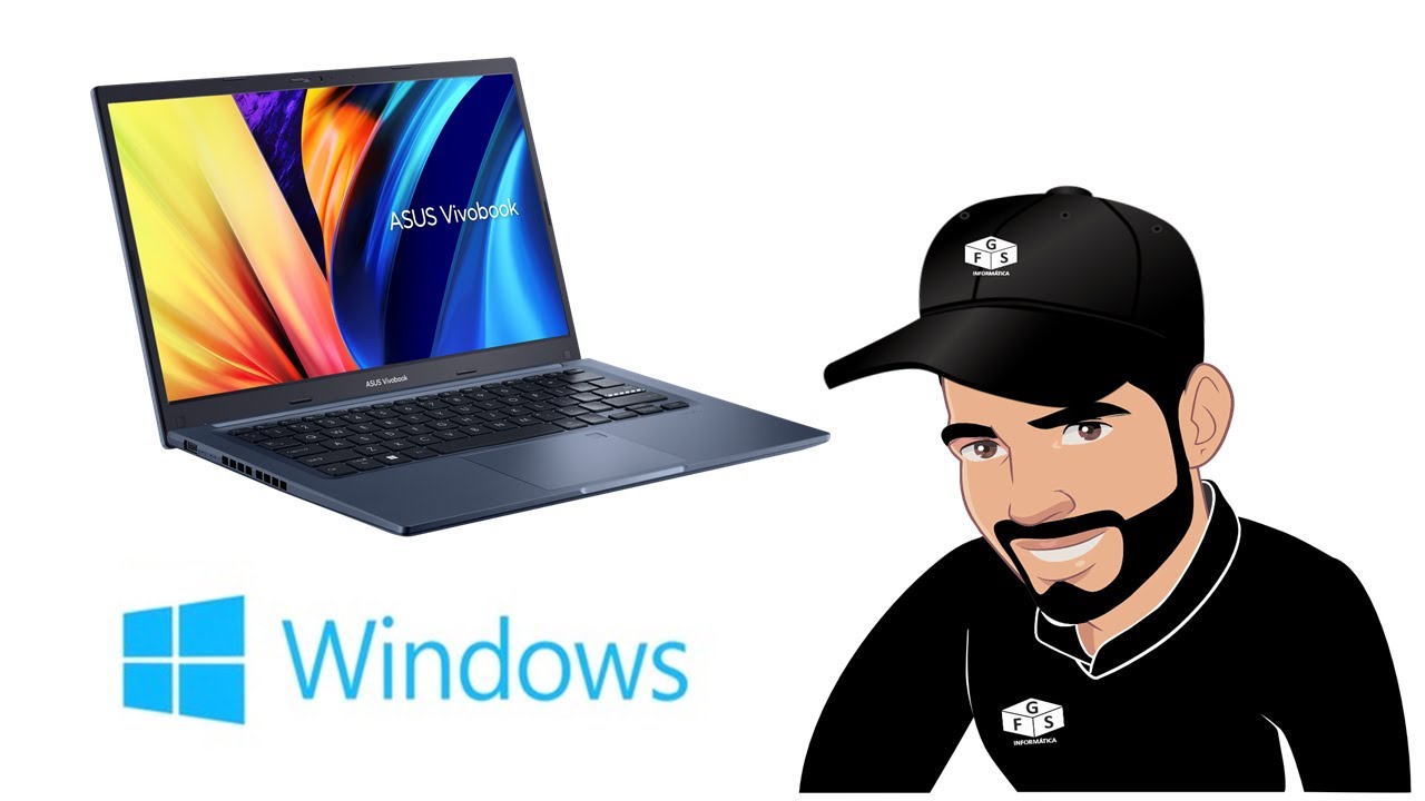 COMO FORMATAR NOTEBOOK ASUS VIVOBOOK  14/15/17  (X1402/X1502/X1702) – WINDOWS 11