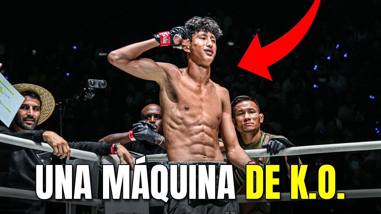 &iexcl;Nueva sensaci&oacute;n! Gigante delgado con poder de NOCAUT de un solo golpe: Nabil Anane.