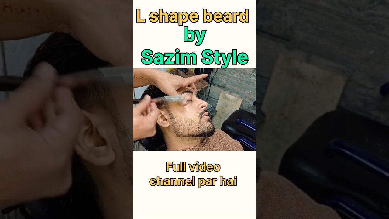 L shape beard style 🔥🔥 