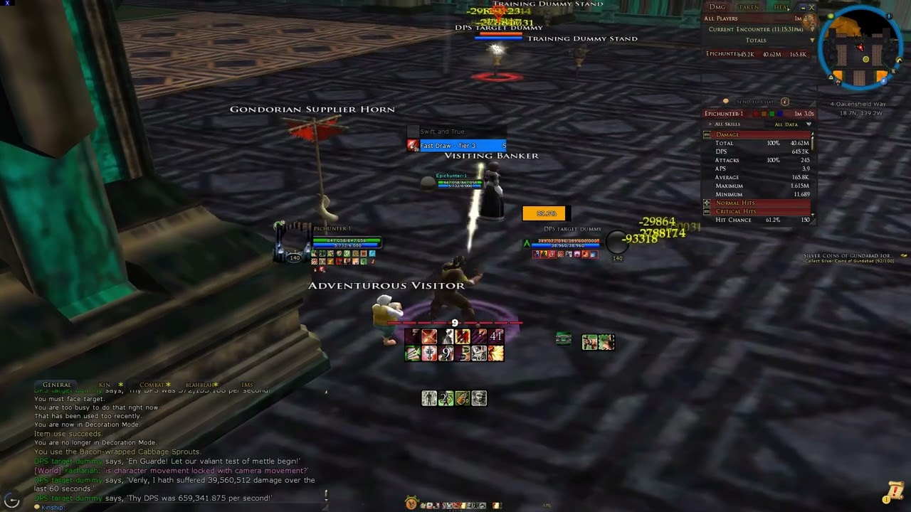 LOTRO u33.1 | 603k DPS Hunter