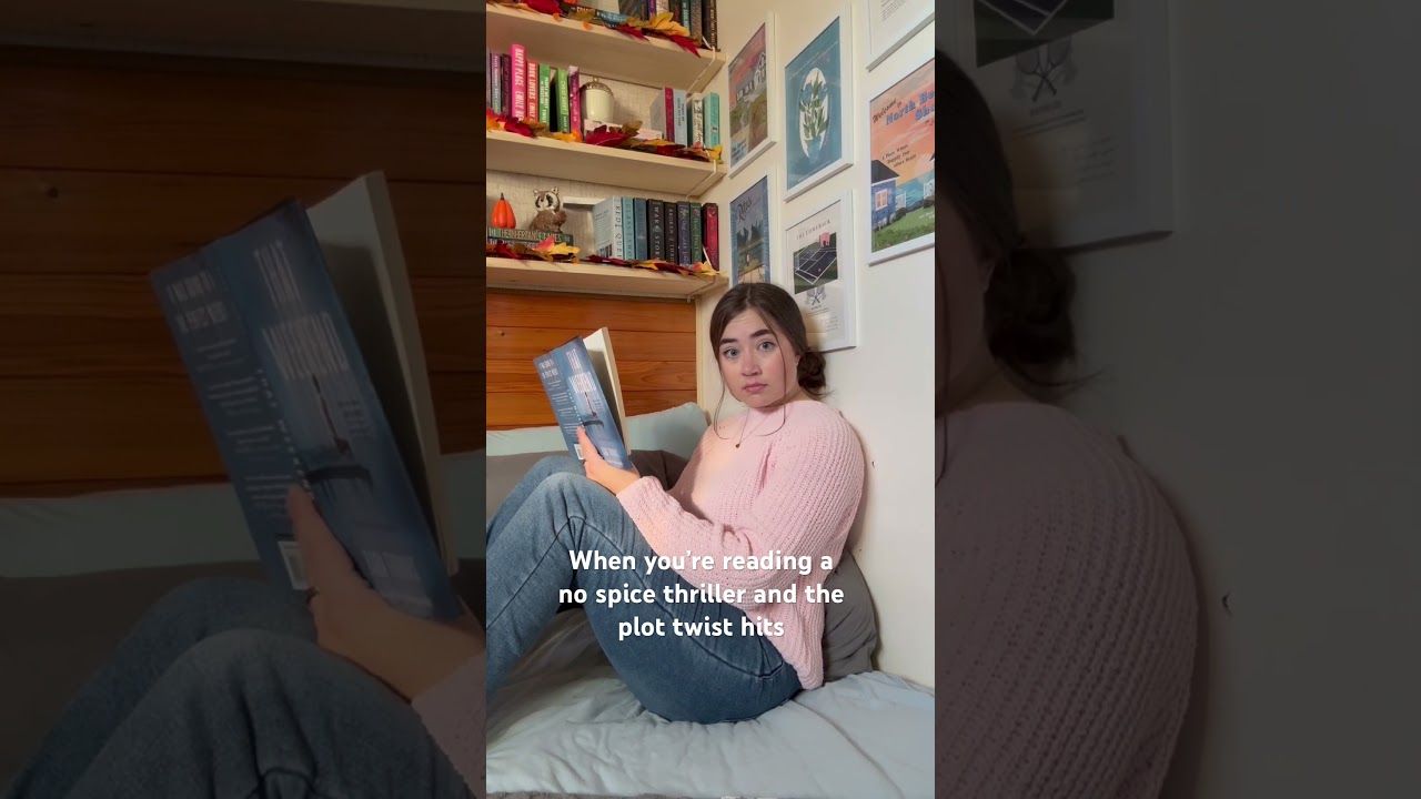 Love a no spice thriller plot twist!! #booktube #thrillerbook #mysterystory #plottwist #reading