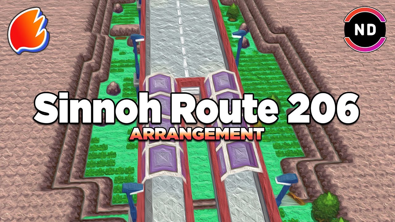 Sinnoh Route 206: Arrangement ◓ Pokémon Diamond, Pearl & Platinum (Collab With ND Music)