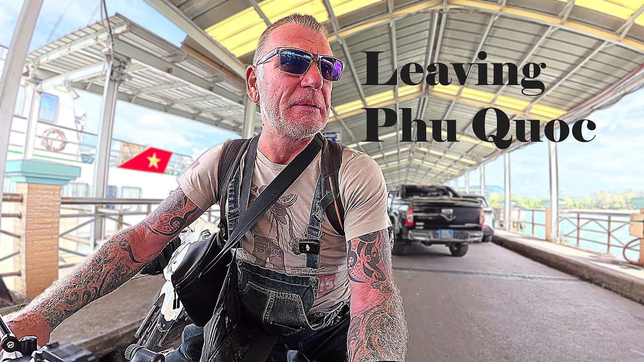 Z Phu Quoc do Kampot &ndash; prom, koszty i misja graniczna z moim rowerem