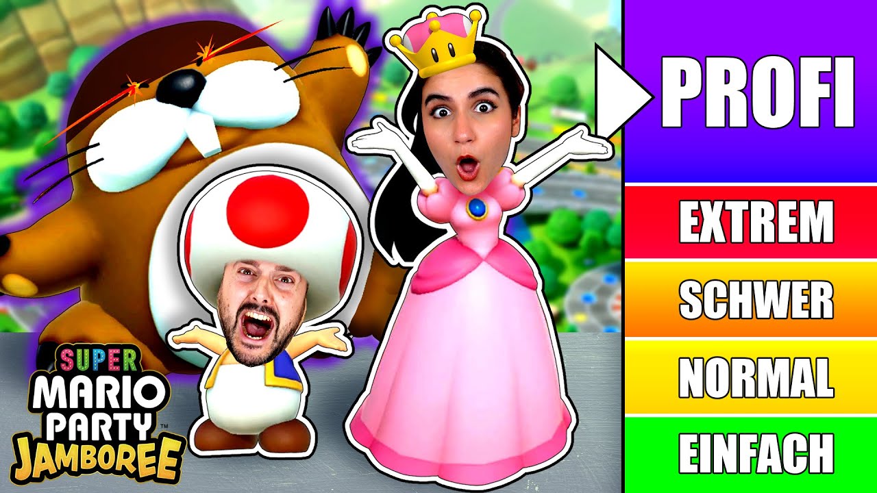 2 DUMME spiele Mario Party Jamboree auf dem HÄRTESTEN MODUS!
