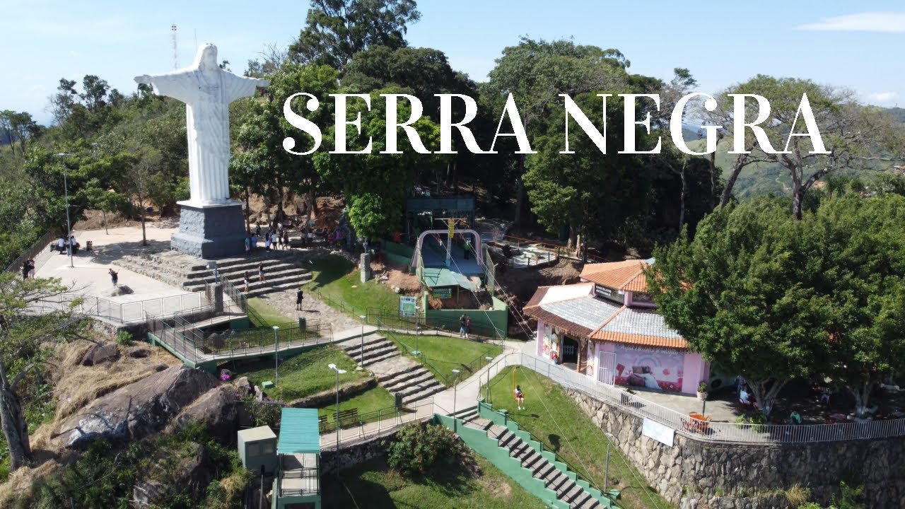 DRONE SOBREVOA SERRA NEGRA COM VENTO FORTE. VEJA AS IMAGENS