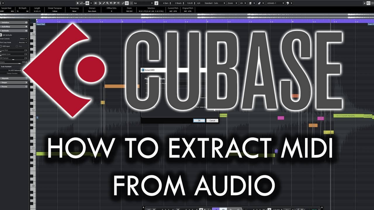 How To Extract Midi From Any Audio File In Cubase l Quick & Easy l Cubase Tutorial #cubase