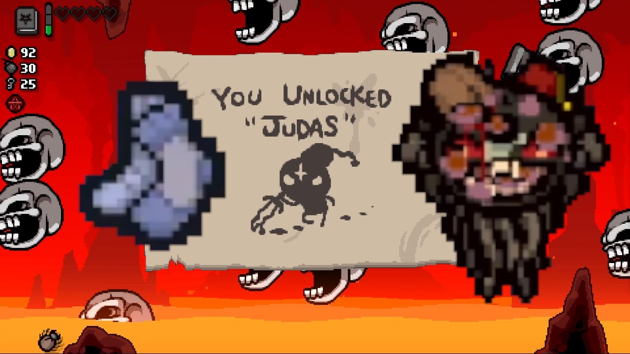 Judas[Orphan Socks and Unlocking Tainted Judas] TBoI : Repentance