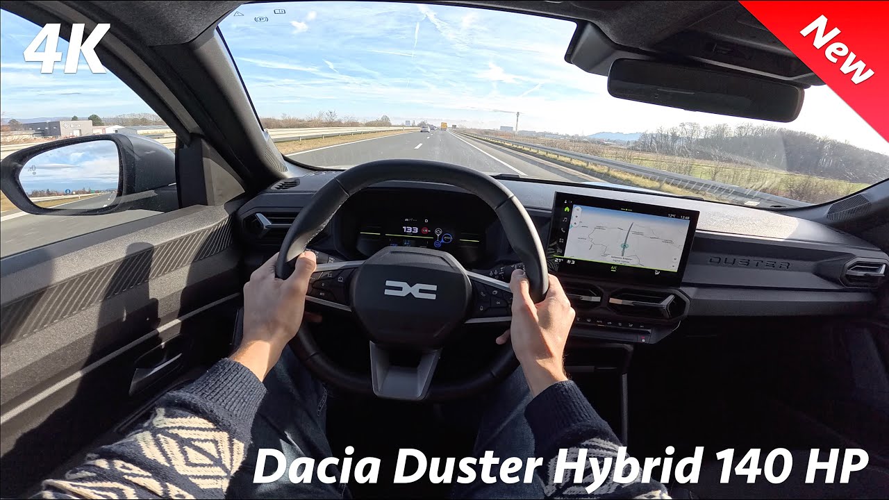 Dacia Duster 2024 POV Test drive (1.6 E-Tech Full Hybrid 140 HP)