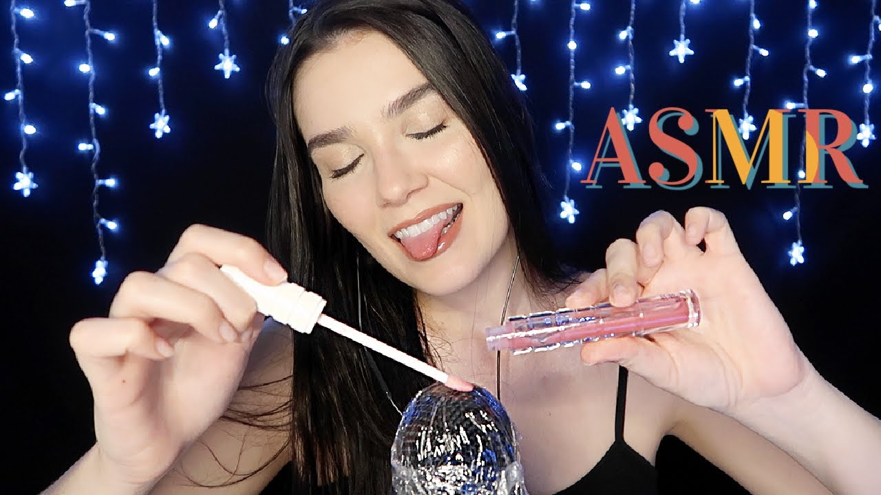 ASMR: GLOSS NO MICROFONE COM SUSSURROS - Naiane