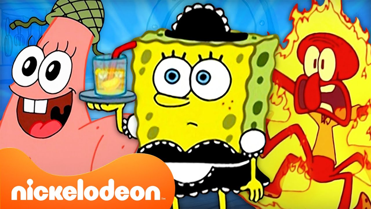SpongeBob | Het BESTE van SpongeBob seizoen 3! | Compilatie van 60 minuten | Nickelodeon Nederlands