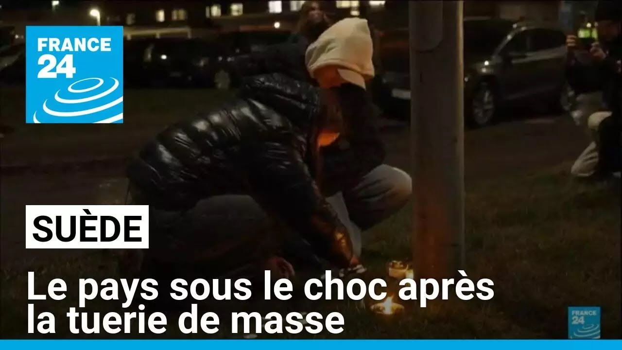 La Su&egrave;de sous le choc apr&egrave;s la pire tuerie de masse de son histoire &bull; FRANCE 24