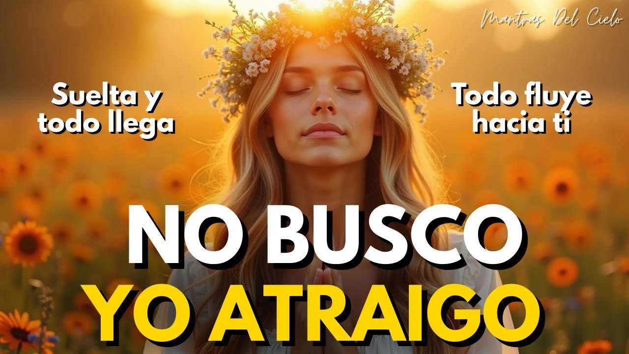 💫 Reprograma Tu Energía en 5 Minutos | NO BUSCO, ATRAIGO ✨ Este Mantra Te Encontró