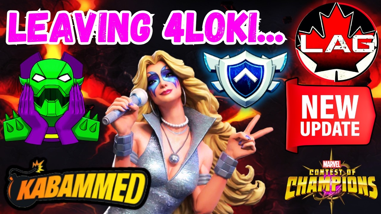 Важные новости из моей жизни + уход из 4Loki - Marvel Contest of Champions