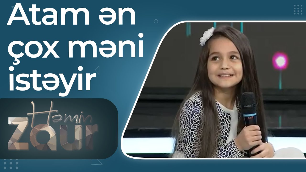 Həmin Zaur - Balaca Ceyran - Böyüyəndə hərbçi olacam