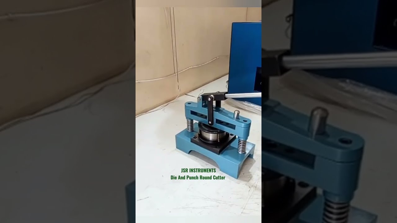 JSR - Die and Punch Round Cutter &bull; User Video
