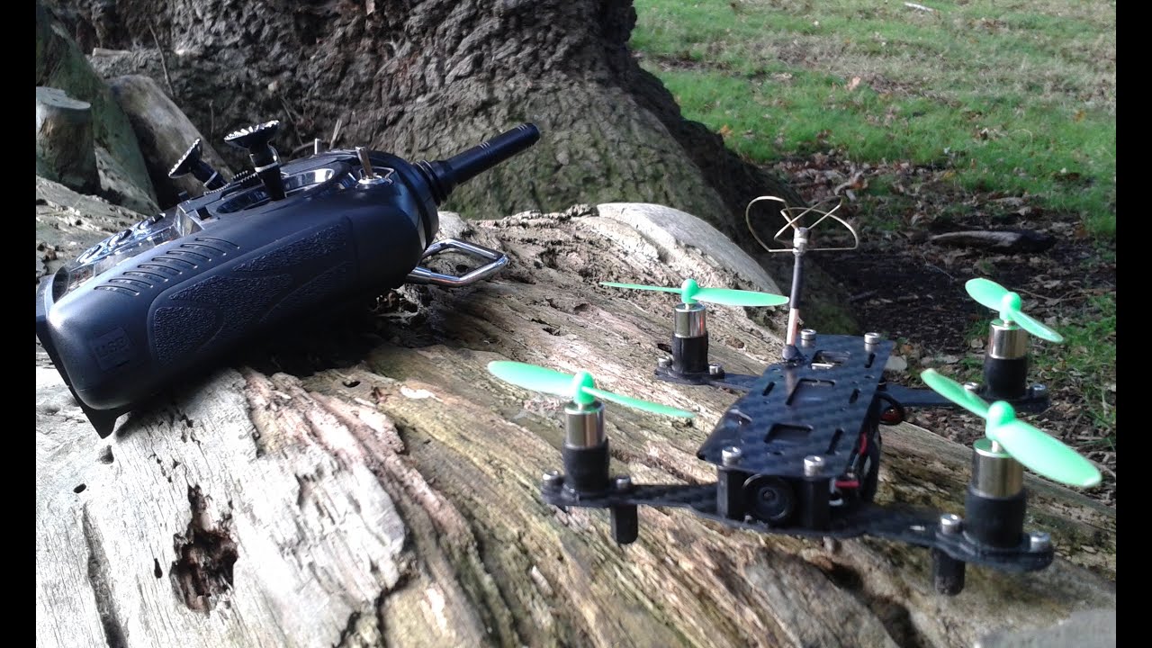 Maiden flight with the Micro-H FPV quad @ Richmond Park