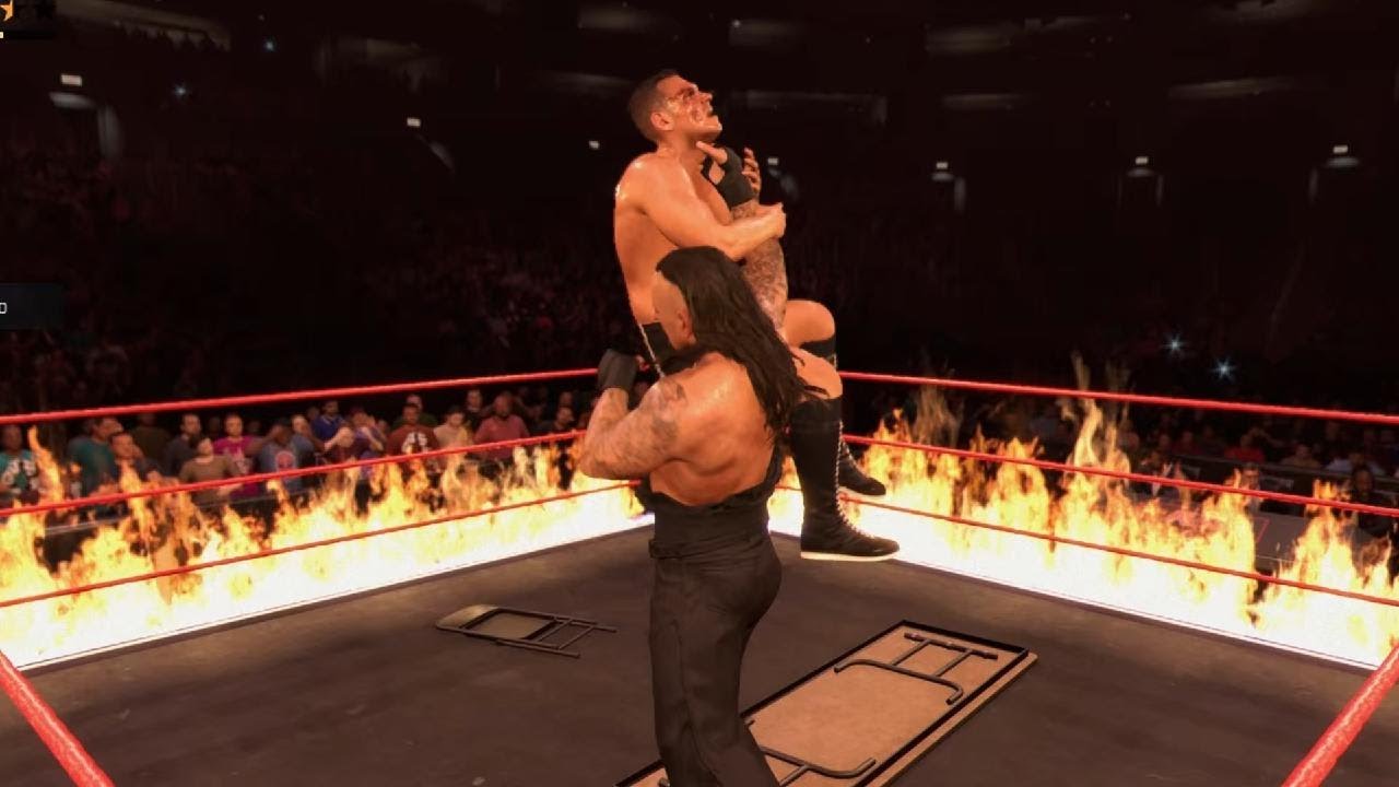 WWE 2K26 - Undertaker vs Gunther | Inferno Match