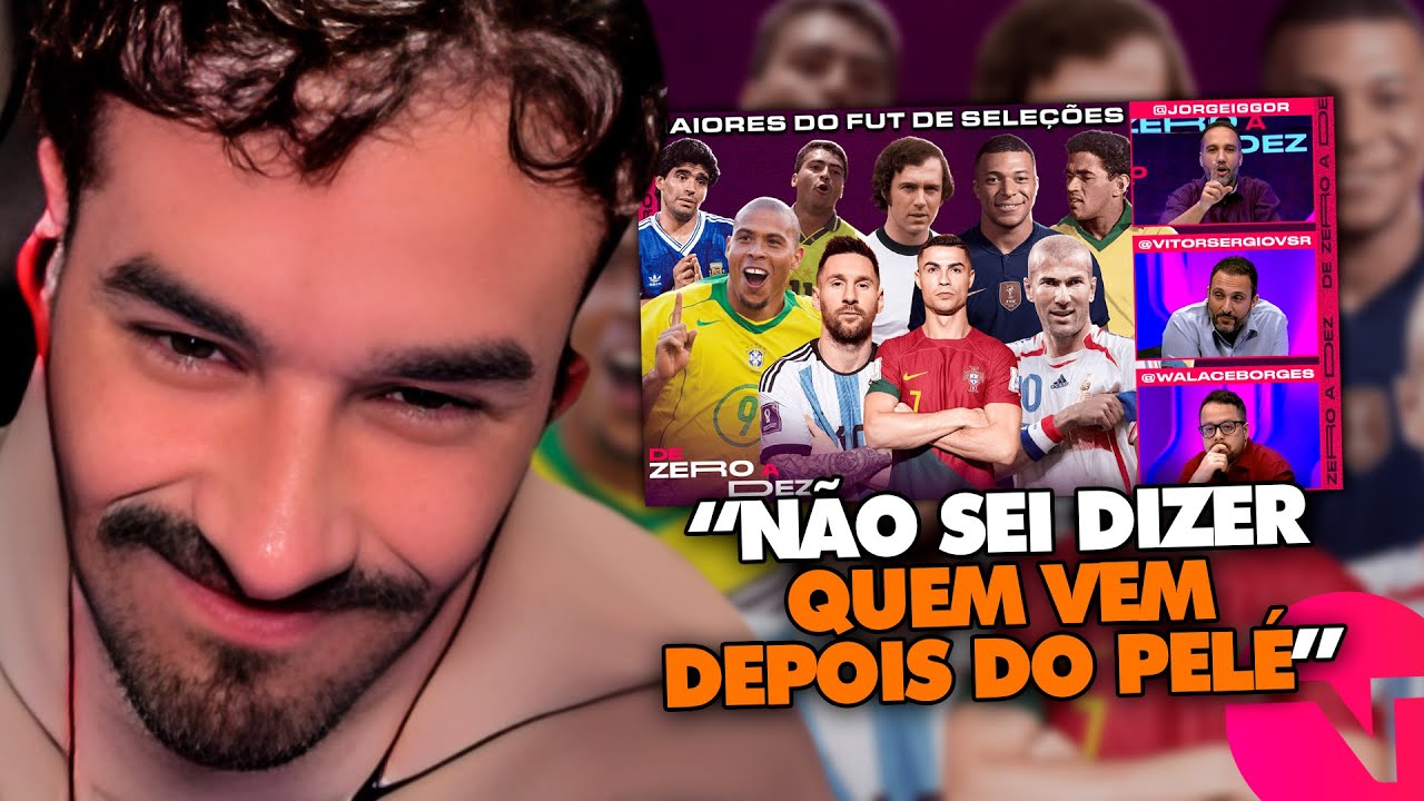 STAG REAGE: QUEM É O MAIOR JOGADOR DA HISTÓRIA DO FUTEBOL DE SELEÇÕES? - DE 0 A DEZ | Clipes do Stag